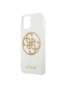 Hurtownia GSM - Etui Guess GUHCN58TPUWHGLG Apple iPhone 11 Pro biały/white hard case Glitter 4G Circle Logo - GUE190WHT - {ean13} - Hurt