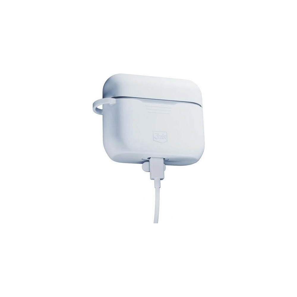 Hurtownia GSM - Etui 3MK Silicon Case Apple AirPods Pro + karabina bílá/white - 3MK5813 - {ean13} - Hurt
