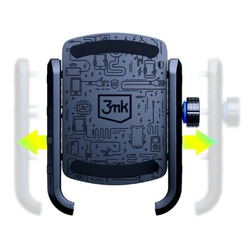 Uchwyt na kierownicę 3MK Steel Bike Holder