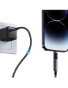 Hurtownia GSM - Adaptér s displejem USAMS AU18 USB-C / Lightning Digitální displej 30W ocel/hliník - USA1086 - {ean13} - Hurt