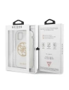 Hurtownia GSM - Etui Guess GUHCN58TPUWHGLG Apple iPhone 11 Pro biały/white hard case Glitter 4G Circle Logo - GUE190WHT - {ean13} - Hurt