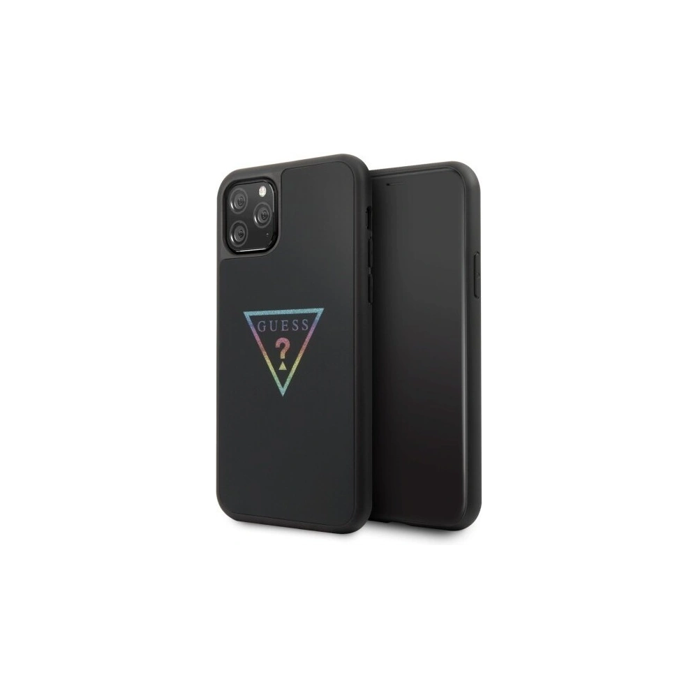 Hurtownia GSM - Etui Guess GUHCN58TRMLBK Apple iPhone 11 Pro schwarz/hard case Triangle Glitter - GUE191BLK - {ean13} - Hurt