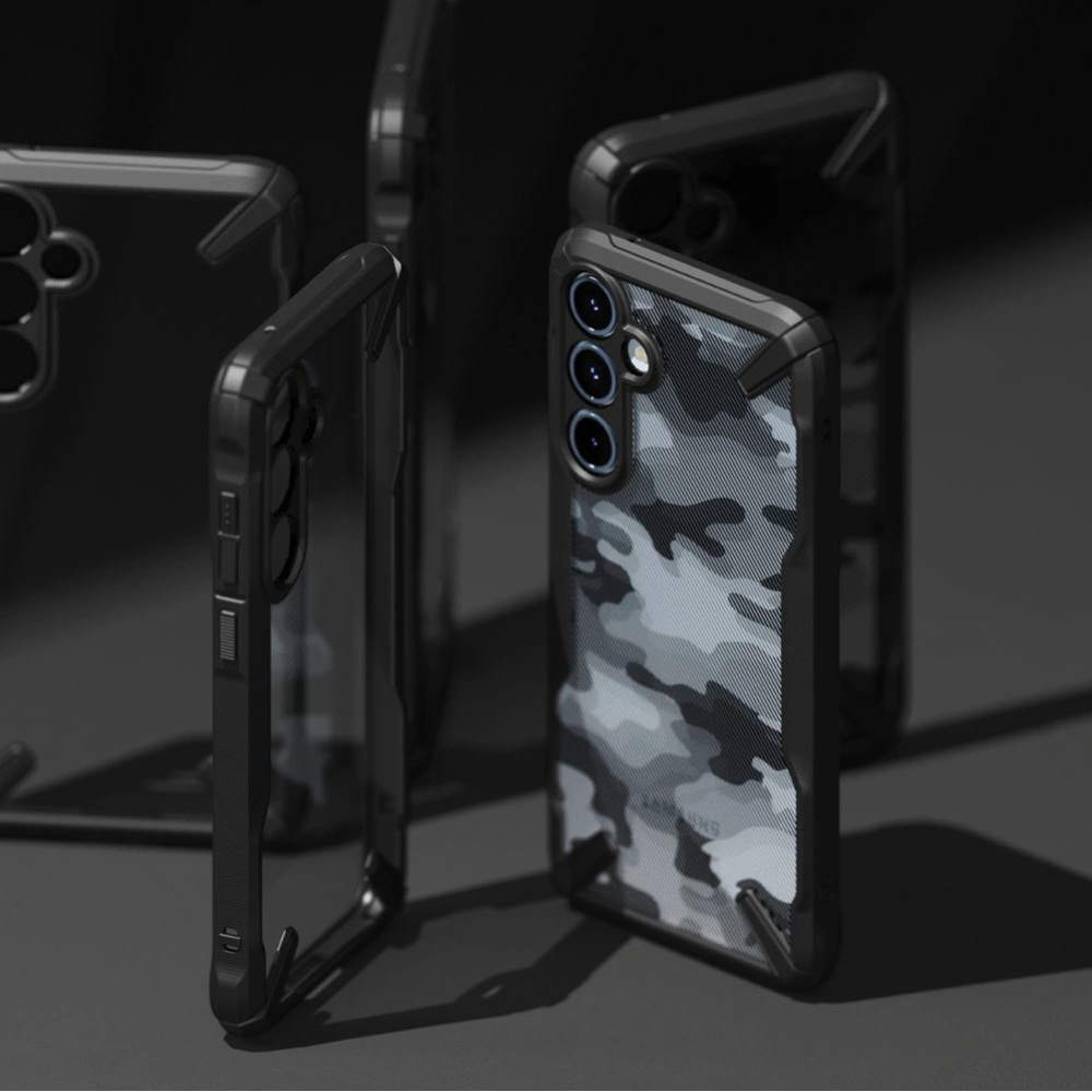 Hurtownia GSM - Etui Ringke Fusion-X Samsung Galaxy A35 5G Camo Fekete - RGK1955 - {ean13} - Hurt