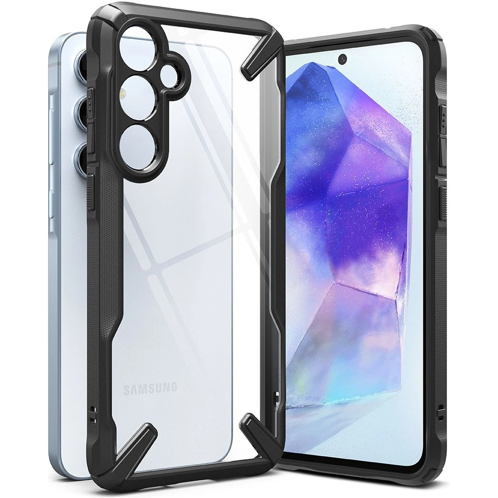 Hurtownia GSM - Etui Ringke Fusion-X Samsung Galaxy A55 5G černé - RGK1958 - {ean13} - Hurt