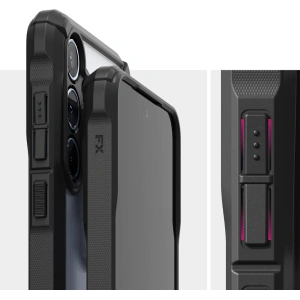 Hurtownia GSM - Etui Ringke Fusion-X Samsung Galaxy A55 5G Negru - RGK1958 - {ean13} - Hurt