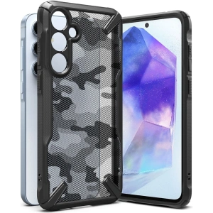 Etui Ringke Fusion-X Samsung Galaxy A55 5G Camo Black