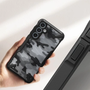 Hurtownia GSM - Etui Ringke Fusion-X Samsung Galaxy A55 5G Camo Fekete - RGK1959 - {ean13} - Hurt