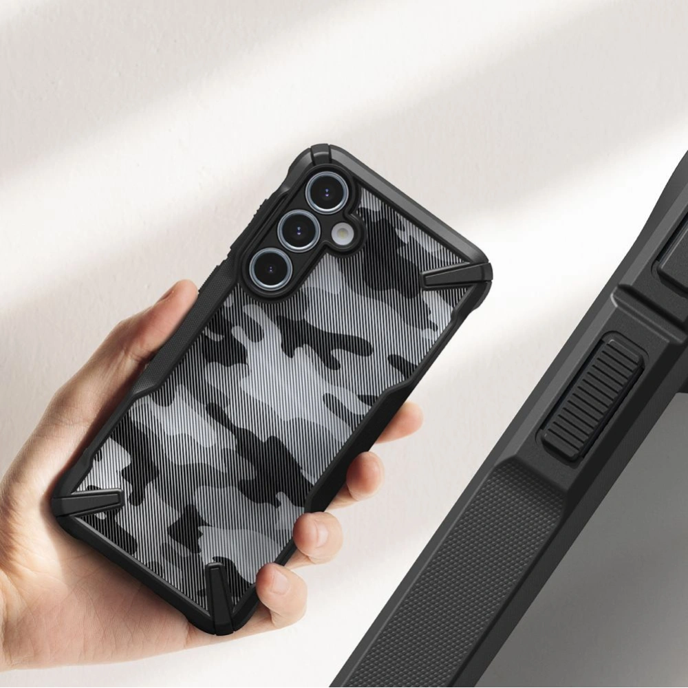 Hurtownia GSM - Case Ringke Fusion-X Samsung Galaxy A55 5G Camo Schwarz - RGK1959 - {ean13} - Hurt