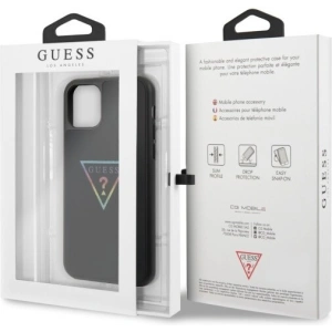 Hurtownia GSM - Etui Guess GUHCN58TRMLBK Apple iPhone 11 Pro czarny/black hard case Triangle Glitter - GUE191BLK - {ean13} - Hurt