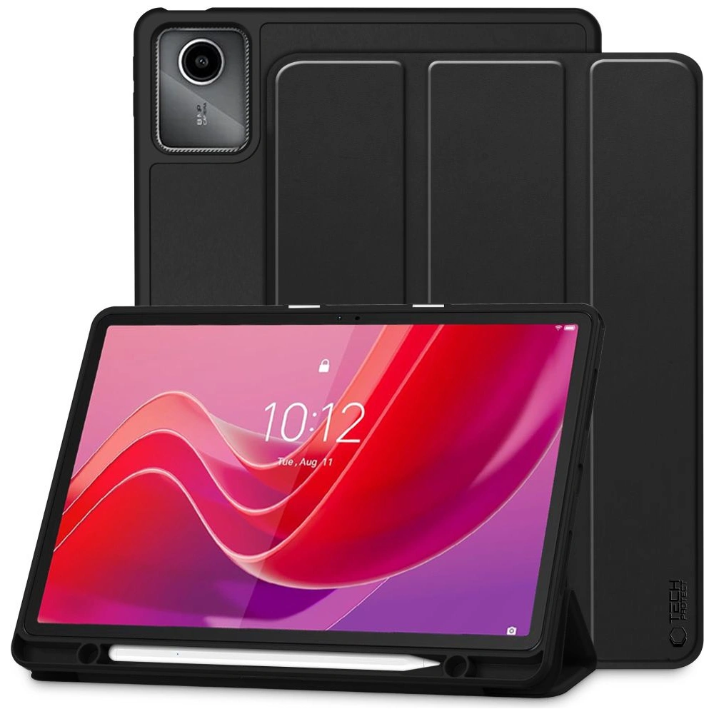 Hurtownia GSM - Etui Tech-Protect SmartCase Pen Lenovo Tab M11 TB-330 Fekete - THP2694 - {ean13} - Hurt