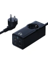 Hurtownia GSM - Listwa zasilająca USAMS AC / AC 2200W, USB-A 5W, 3xUSB-C 67W GaN PD QC FCP ADC PPS czarny/black - USA1087 - {ean13} - Hurt
