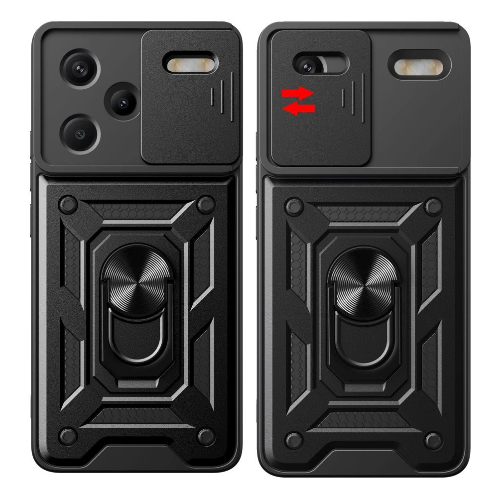 Hurtownia GSM - Case Tech-Protect CamShield Pro Xiaomi Redmi Note 13 Pro+ Plus 5G Schwarz - THP2695 - {ean13} - Hurt