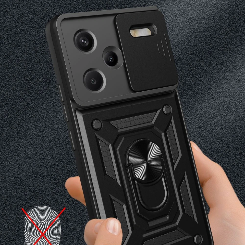 Hurtownia GSM - Case Tech-Protect CamShield Pro Xiaomi Redmi Note 13 Pro+ Plus 5G Schwarz - THP2695 - {ean13} - Hurt