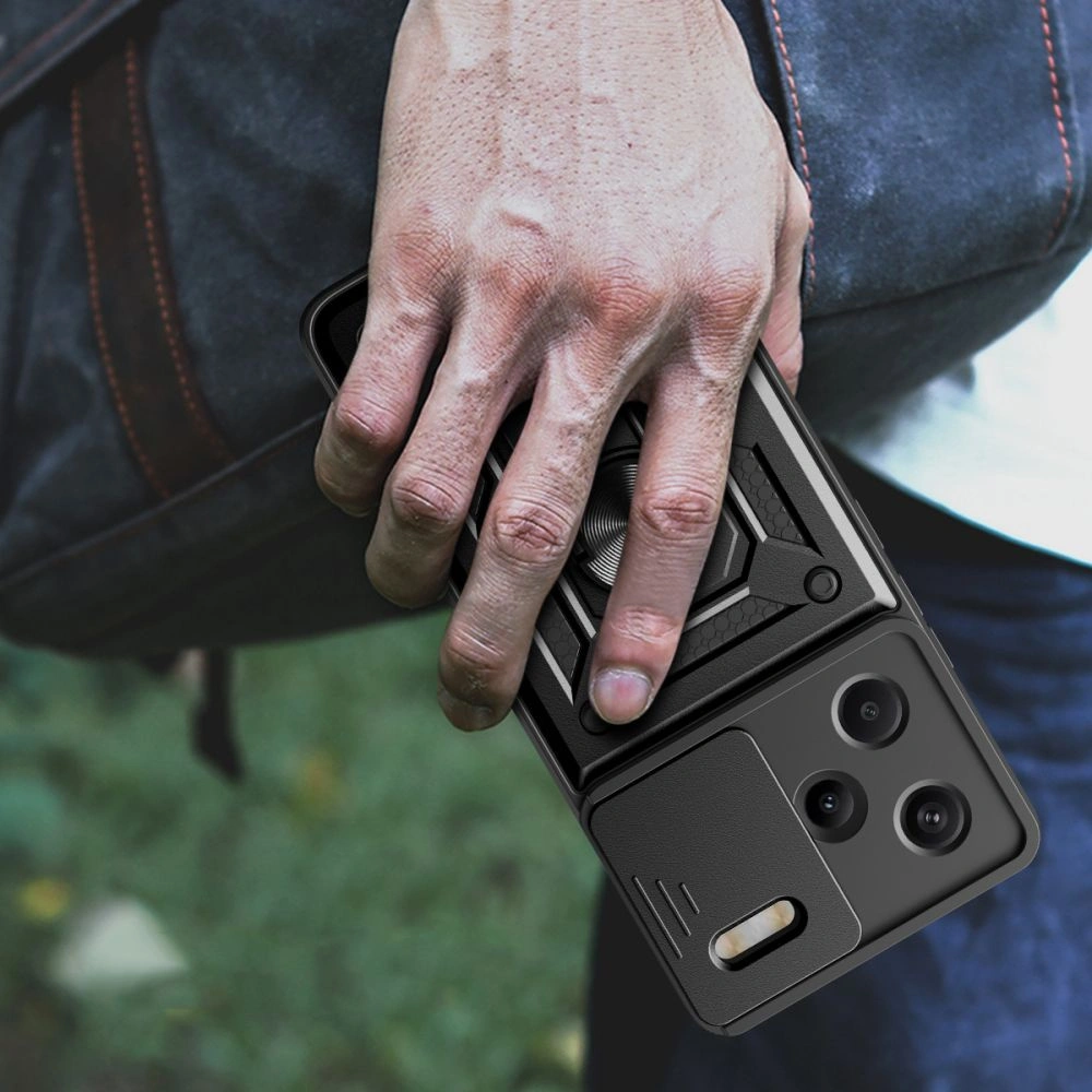 Hurtownia GSM - Etui Tech-Protect CamShield Pro Xiaomi Redmi Note 13 Pro+ Plus 5G Černá - THP2695 - {ean13} - Hurt