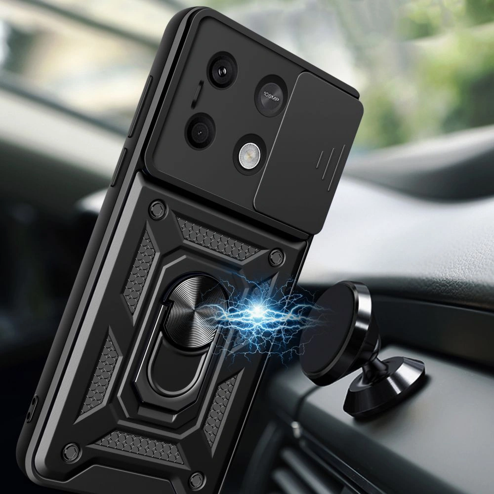 Hurtownia GSM - Etui Tech-Protect CamShield Pro Xiaomi Redmi Note 13 5G Černé - THP2696 - {ean13} - Hurt