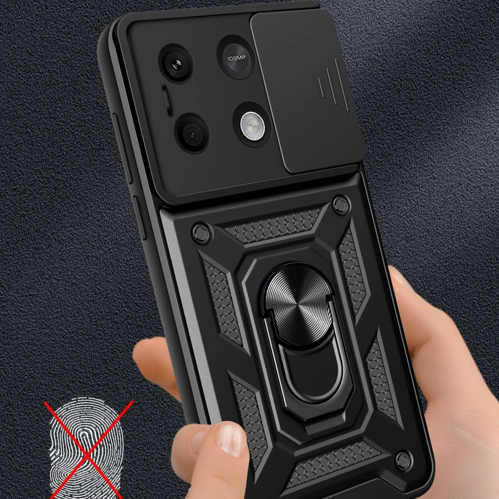 Hurtownia GSM - Etui Tech-Protect CamShield Pro Xiaomi Redmi Note 13 5G Černé - THP2696 - {ean13} - Hurt