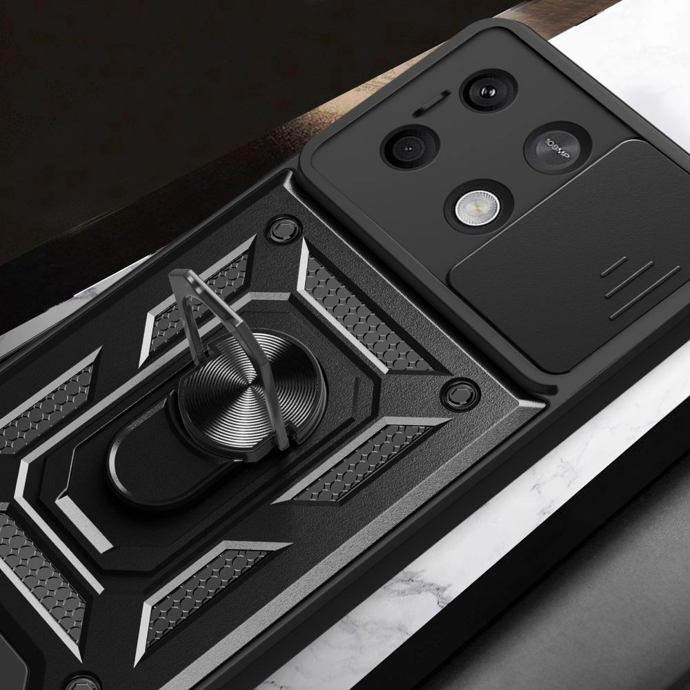 Hurtownia GSM - Etui Tech-Protect CamShield Pro Xiaomi Redmi Note 13 5G Černé - THP2696 - {ean13} - Hurt
