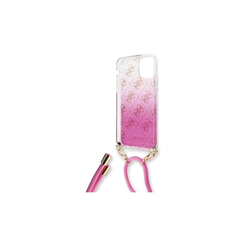 Wholesale Guess GUHCN58WO4GPI iPhone 11 Pro pink hard case 4G Gradient - GUE193PNK - {ean13} - Hurt