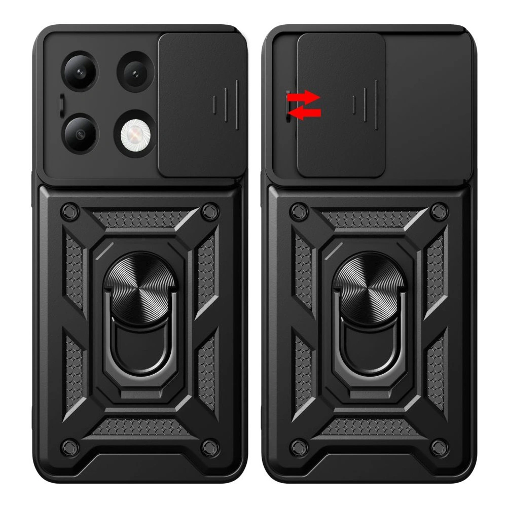Hurtownia GSM - Etui Tech-Protect CamShield Pro Xiaomi Redmi Note 13 4G Black - THP2697 - {ean13} - Hurt