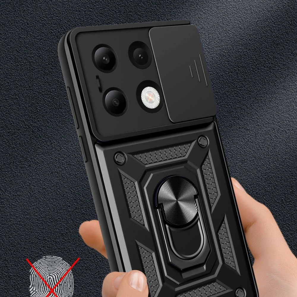 Hurtownia GSM - Etui Tech-Protect CamShield Pro Xiaomi Redmi Note 13 4G Black - THP2697 - {ean13} - Hurt