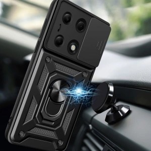 Hurtownia GSM - Etui Tech-Protect CamShield Pro Xiaomi Redmi Note 13 Pro 4G / Poco M6 Pro 4G černá - THP2698 - {ean13} - Hurt