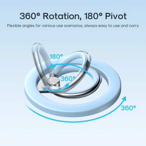 Magnetyczny uchwyt na telefon Joyroom JR-Mag-M2 MagSafe niebieski