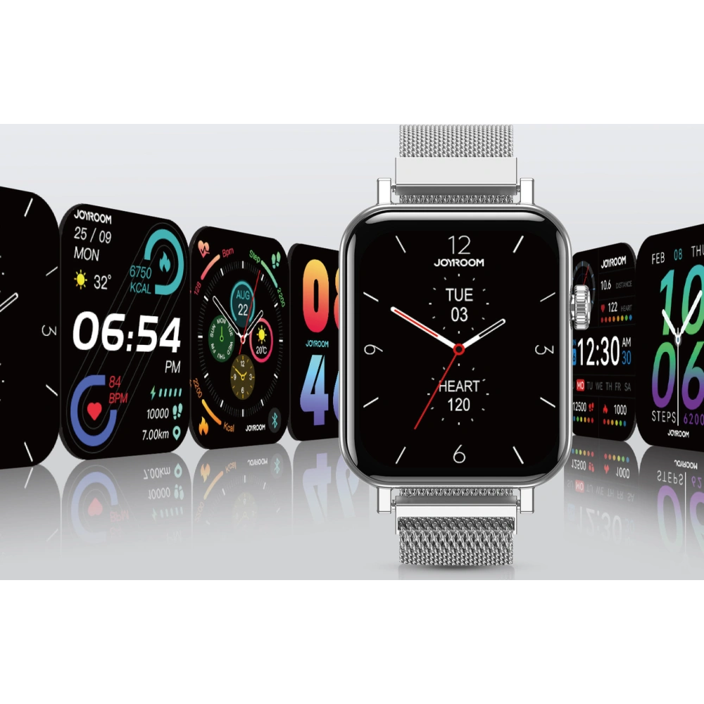 Hurtownia GSM - Smartwatch Joyroom JR-FT5 IP68 Bluetooth 5.3 stříbrný - JYR981 - {ean13} - Hurt