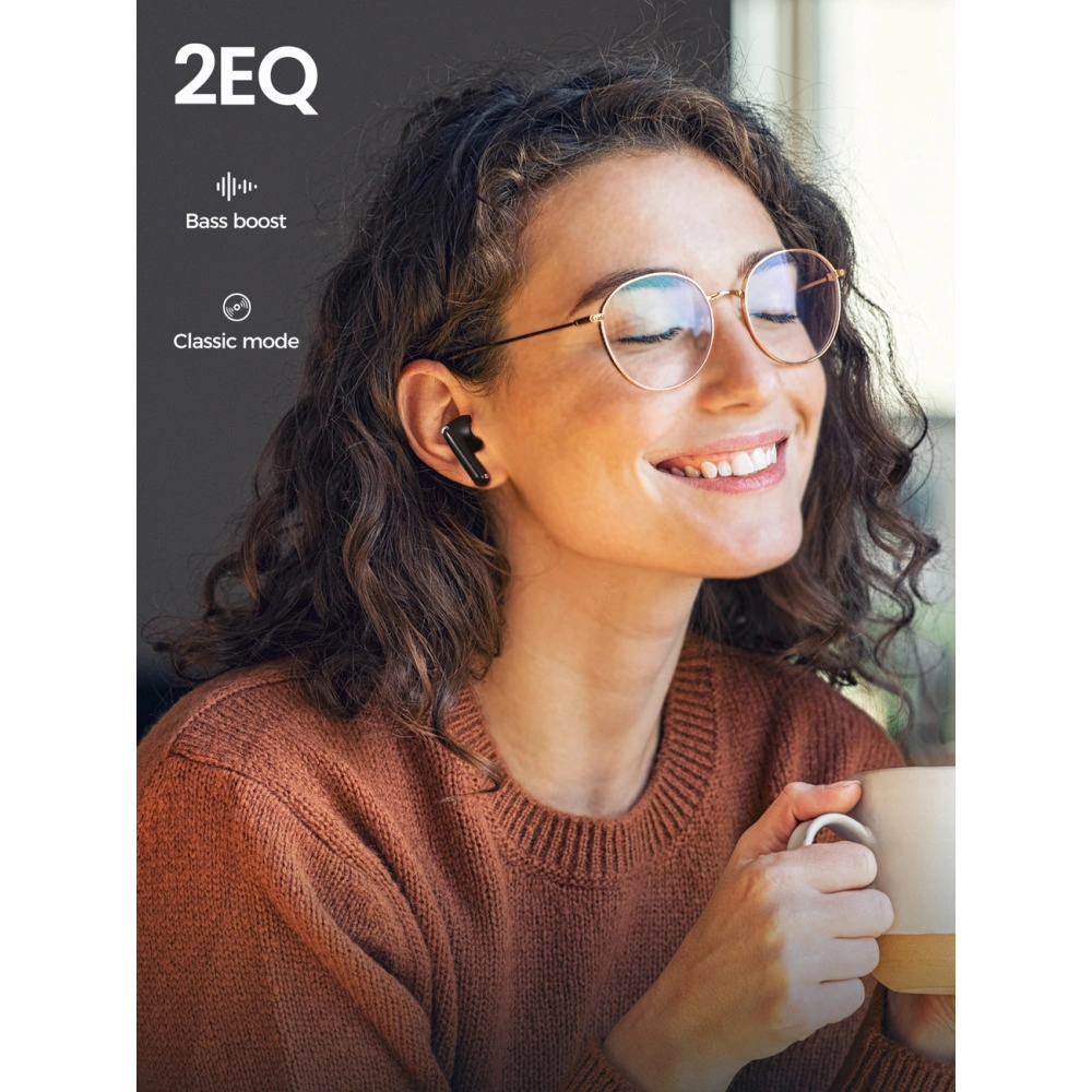 Hurtownia GSM - Bezdrátová in-ear sluchátka TWS Joyroom Funpods Series JR-FB3 Bluetooth 5.3 černá - JYR982 - {ean13} - Hurt