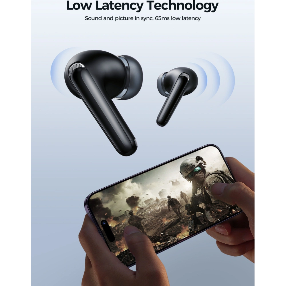 Hurtownia GSM - Kabellose In-Ear TWS Joyroom Funpods Serie JR-FB3 Bluetooth 5.3 schwarz - JYR982 - {ean13} - Hurt