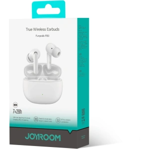 Hurtownia GSM - Słuchawki bezprzewodowe dokanałowe TWS Joyroom Funpods Series JR-FB3 Bluetooth 5.3 białe - JYR983 - {ean13} - Hurt