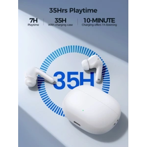 Wholesale TWS Joyroom Funpods Series JR-FB3 Bluetooth 5.3 wireless headphones white - JYR983 - {ean13} - Hurt