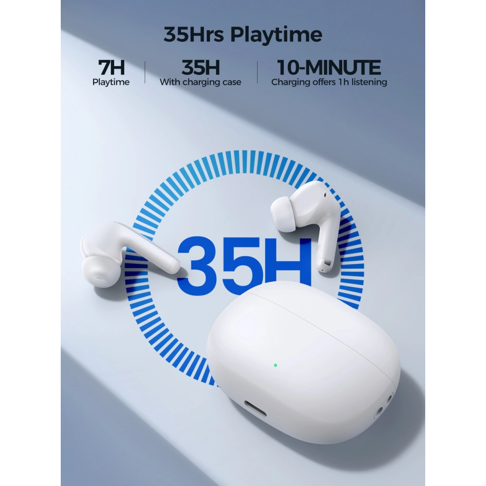 Hurtownia GSM - Vezeték nélküli fülhallgató TWS Joyroom Funpods Series JR-FB3 Bluetooth 5.3 fehér - JYR983 - {ean13} - Hurt
