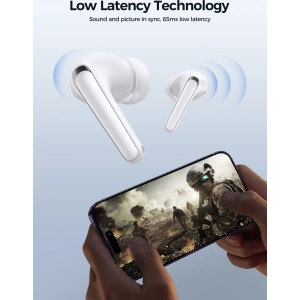 Wholesale TWS Joyroom Funpods Series JR-FB3 Bluetooth 5.3 wireless headphones white - JYR983 - {ean13} - Hurt