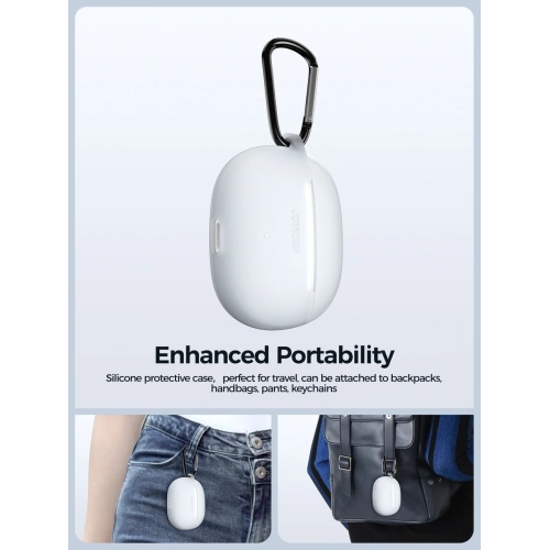 Słuchawki bezprzewodowe dokanałowe TWS Joyroom Funpods Series JR-FB3 Bluetooth 5.3 białe