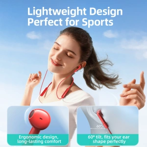 Hurtownia GSM - Bezdrátová sluchátka do uší Joyroom JR-DS1 Bluetooth 5.3 červená - JYR984 - {ean13} - Hurt