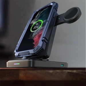 Wholesale Joyroom 4-in-1 Charging Station JR-WQS01 black - JYR985 - {ean13} - Hurt