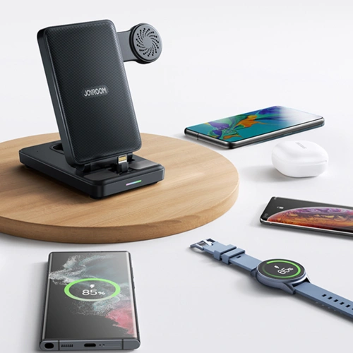 Stacja ładująca 4w1 Joyroom JR-WQS01 czarna