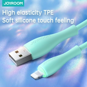 Hurtownia GSM - Kábel Joyroom S-2030M8 USB-A / Lightning 3A 2m zöld - JYR987 - {ean13} - Hurt
