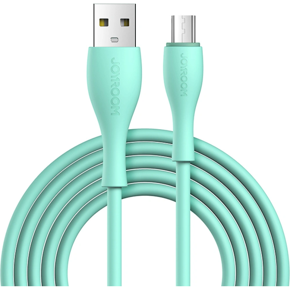 Wholesale Joyroom S-2030M8 cable USB-A / microUSB 3A 2m green - JYR988 - {ean13} - Hurt
