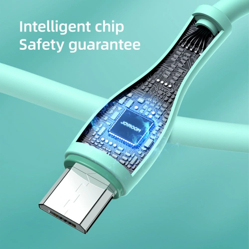 Kabel Joyroom S-2030M8 USB-A / microUSB 3A 2m zielony