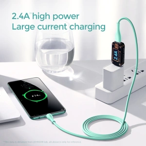 Wholesale Joyroom S-2030M8 cable USB-A / microUSB 3A 2m green - JYR988 - {ean13} - Hurt
