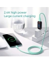 Wholesale Joyroom S-2030M8 cable USB-A / microUSB 3A 2m green - JYR988 - {ean13} - Hurt