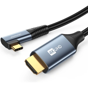 Hurtownia GSM - Kabel kątový Joyroom SY-20C1 USB-C / HDMI 4K 60Hz 2m šedý - JYR989 - {ean13} - Hurt