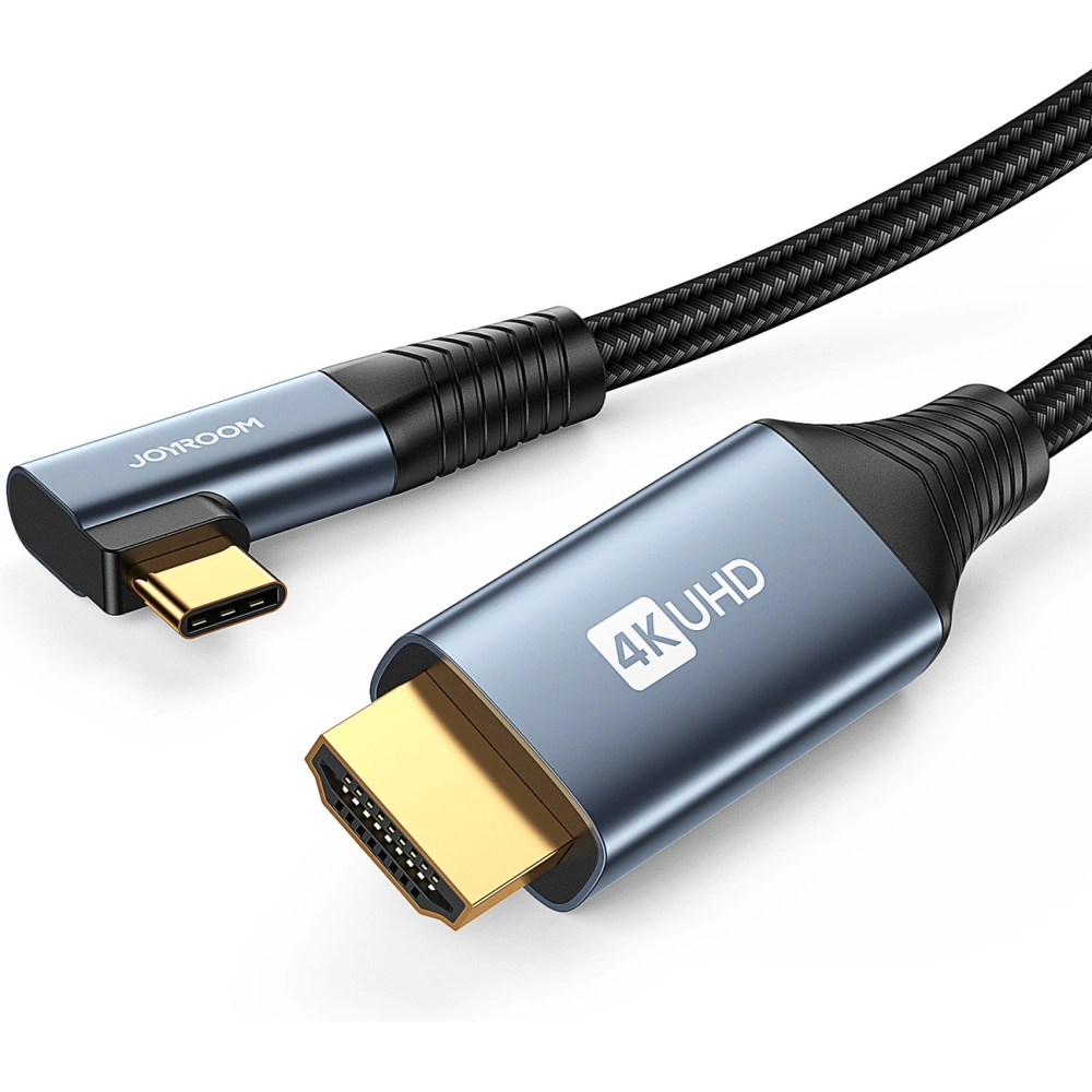 Hurtownia GSM - Kabel kątowy Joyroom SY-20C1 USB-C / HDMI 4K 60Hz 2m grau - JYR989 - {ean13} - Hurt