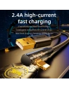 Hurtownia GSM - Kabel kątový Joyroom S-UL012A6 USB-A / Ligtning 2.4A 1.2m modrý - JYR990 - {ean13} - Hurt