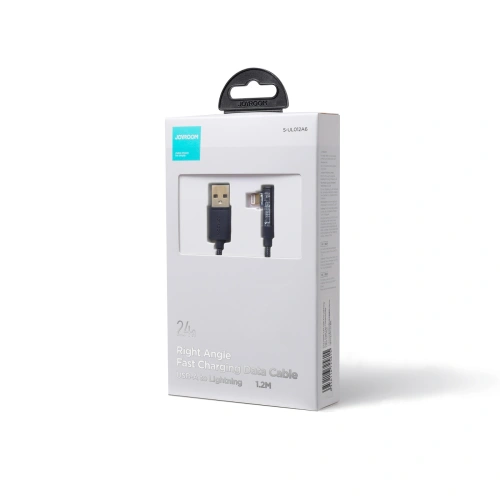 Kabel kątowy Joyroom S-UL012A6 USB-A / Ligtning 2.4A 1.2m niebieski
