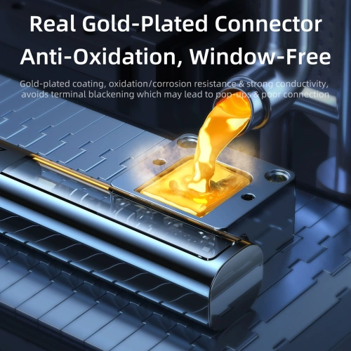 Kabel kątowy Joyroom S-UL012A6 USB-A / Ligtning 2.4A 1.2m niebieski