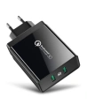 Ładowarka sieciowa 2x USB UGREEN QC 3.0 36W (czarna)