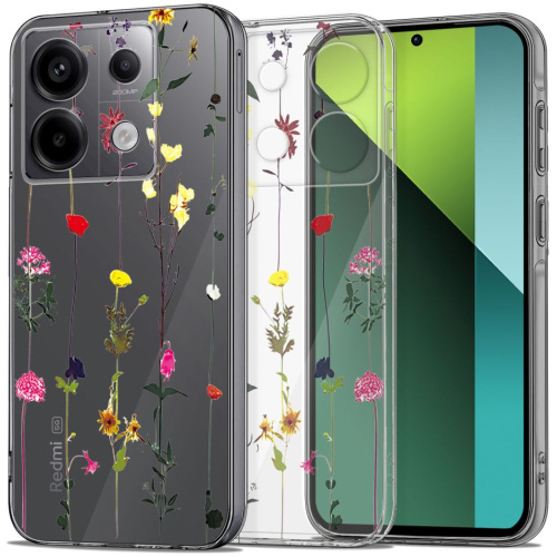 Hurtownia Tech-Protect - 5906302300112 - THP2700 - Etui Tech-Protect Flexair+ Xiaomi Redmi Note 13 Pro 5G / Poco X6 5G Garden Floral - B2B homescreen