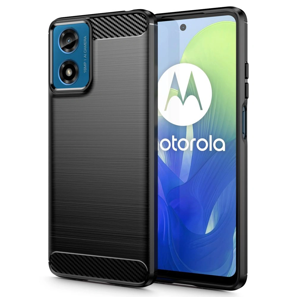 Hurtownia GSM - Etui Tech-Protect TPUCarbon Motorola Moto G24 / G24 Power / G04 Černá - THP2702 - {ean13} - Hurt